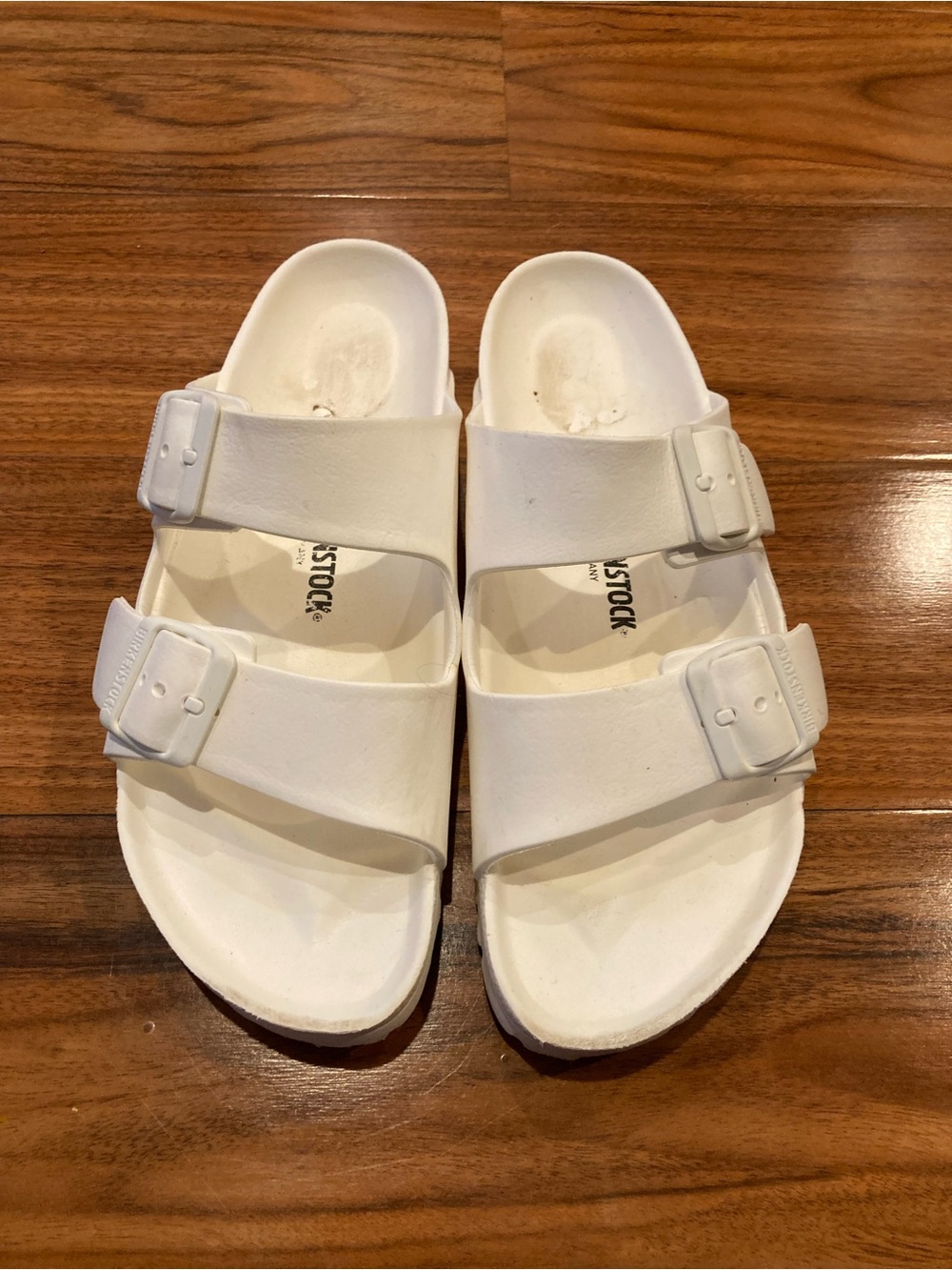 Birkenstock Arizona EVA Sandal 40 US 9 White Waterproof Lightweight Slide Boho